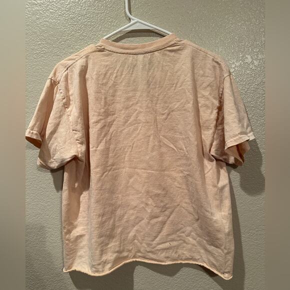 Disney Lilo and Stitch Nani Jamba Pleakly Surfing Hawaii Cropped tee sz L - Picture 4 of 4